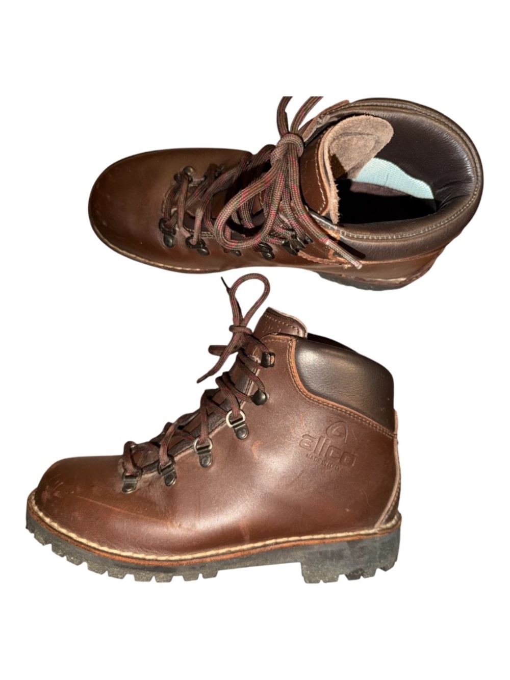 Alico Italy Leather Hiking Boots 7.5